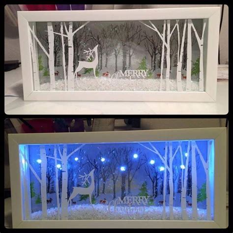 diy shadow box diorama